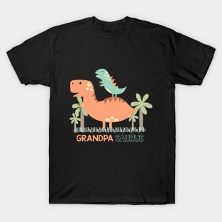 Father's Day Grandpa Saurus T-Shirt